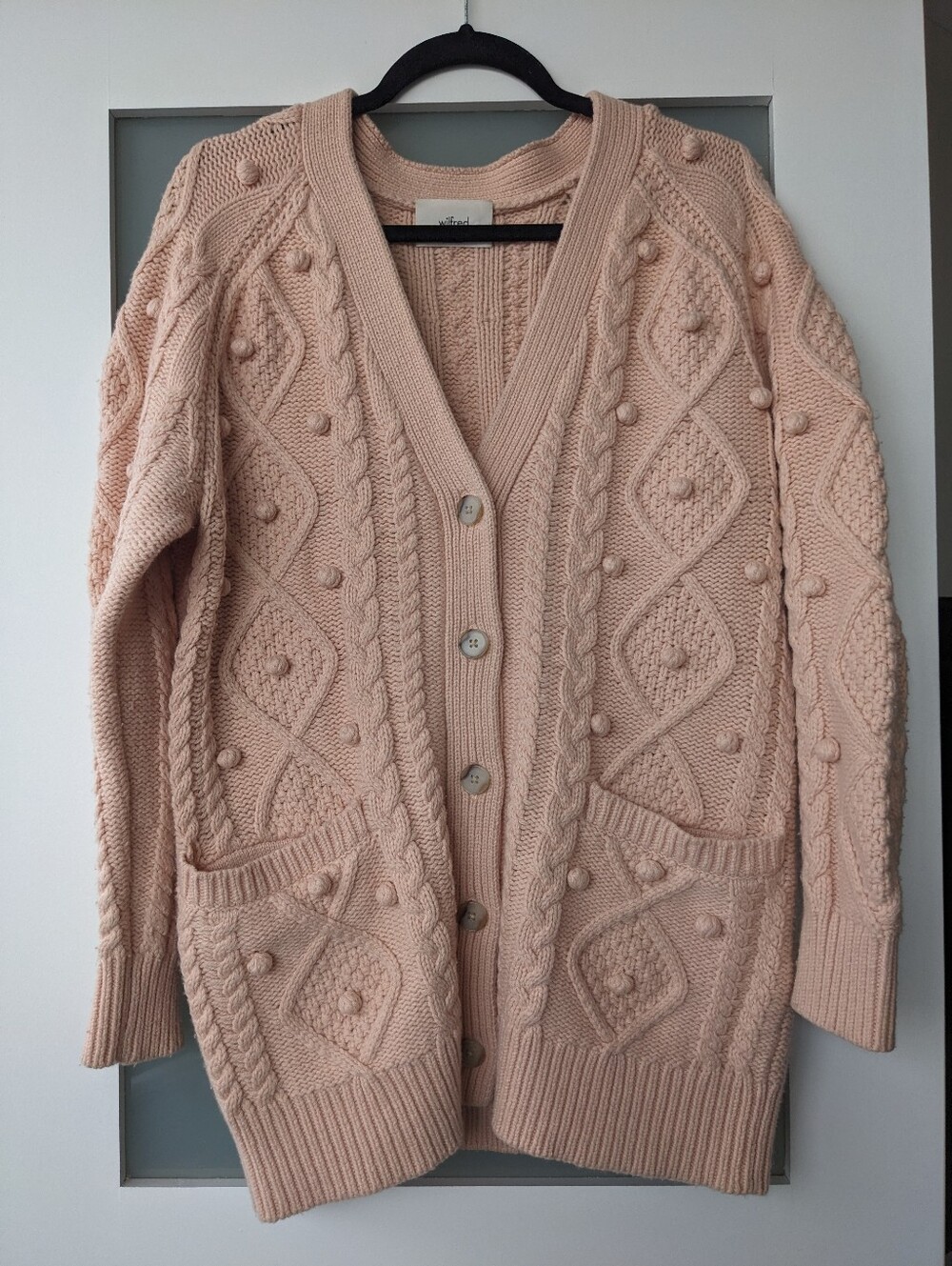 EUC Aritiza/Wilfred Pink Sweater Size XS